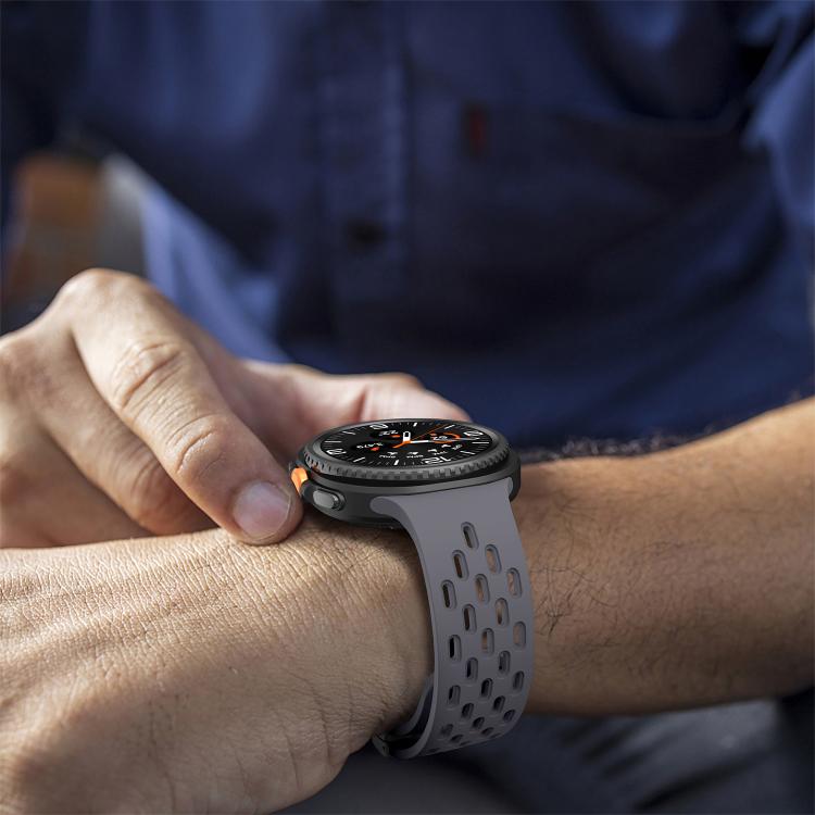 For Samsung Galaxy Watch8 / Watch8 Classic Mesh Magnetic Silicone Watch Band(Space Gray) - free shipping - PMC TechLife - Order now!