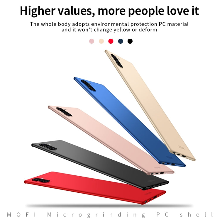 MOFI Frosted PC Ultra-thin Hard Case for Galaxy Note10(Blue) - Galaxy Phone Cases by MOFI | Online Shopping South Africa | PMC TechLife | Buy Now Pay Later Mobicred