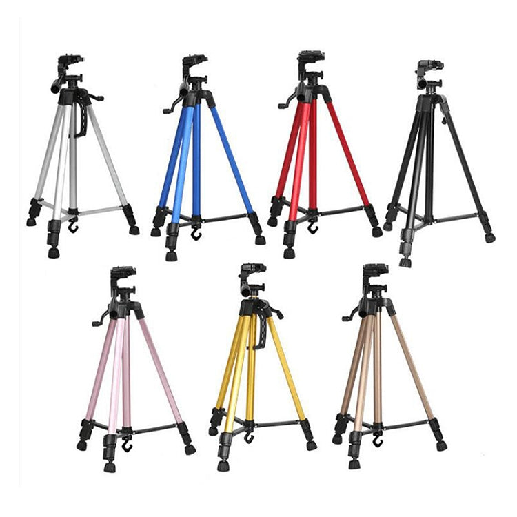 Portable Phone Live Selfie 3366 Tripod Stand DV SLR Camera Self-timer Full Light Bracket(Blue) - free shipping - PMC TechLife - Order now!