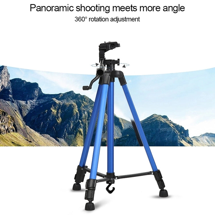 Portable Phone Live Selfie 3366 Tripod Stand DV SLR Camera Self-timer Full Light Bracket(Blue) - free shipping - PMC TechLife - Order now!