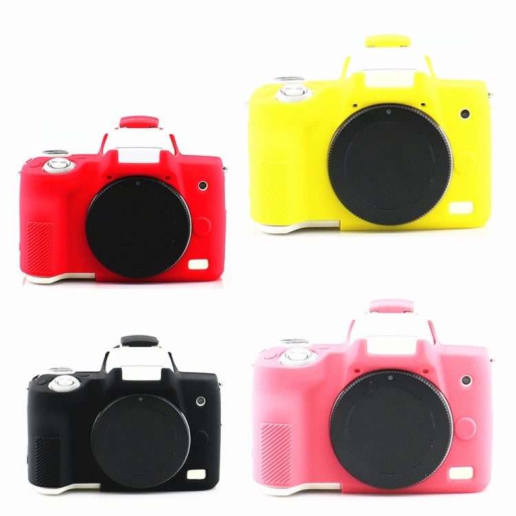Richwell  Silicone Armor Skin Case Body Cover Protector for Canon EOS M50 Body Digital Camera(Red) - Protective Case by Richwell | Online Shopping South Africa | PMC TechLife | Buy Now Pay Later Mobicred