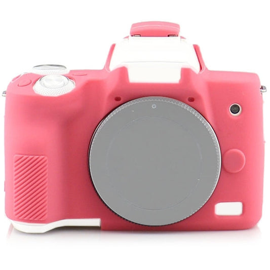 Richwell  Silicone Armor Skin Case Body Cover Protector for Canon EOS M50 Body Digital Camera(Pink) - Protective Case by Richwell | Online Shopping South Africa | PMC Jewellery | Buy Now Pay Later Mobicred