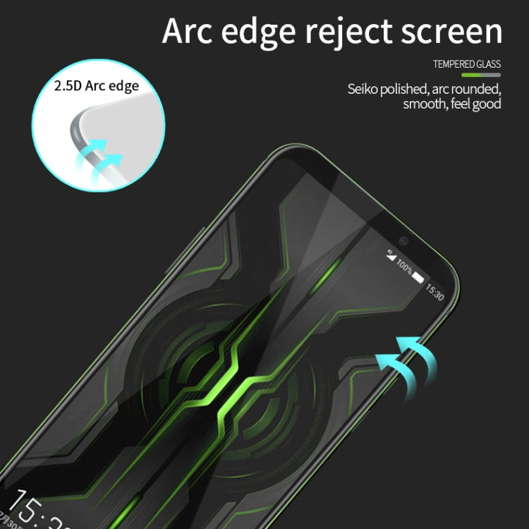 MOFI 9H 2.5D Full Screen Tempered Glass Film for Xiaomi Black shark2 Pro(Black) -  by MOFI | Online Shopping South Africa | PMC Jewellery