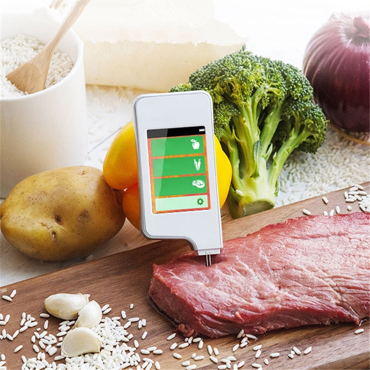 Vegetable And Fruit Meat Nitrate Residue Food Environmental Safety Tester(White) - Digital Refractometer by PMC TechLife | Online Shopping South Africa | PMC TechLife | Buy Now Pay Later Mobicred