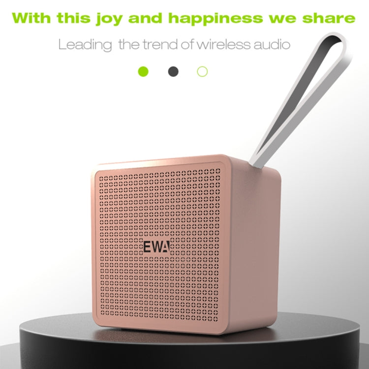 EWA A105 High Hidelity Bluetooth Speaker, Small Size High  Power Bass, TWS Bluetooth Technology Support TF(Blue) - Desktop Speaker by EWA | Online Shopping South Africa | PMC Jewellery | Buy Now Pay Later Mobicred