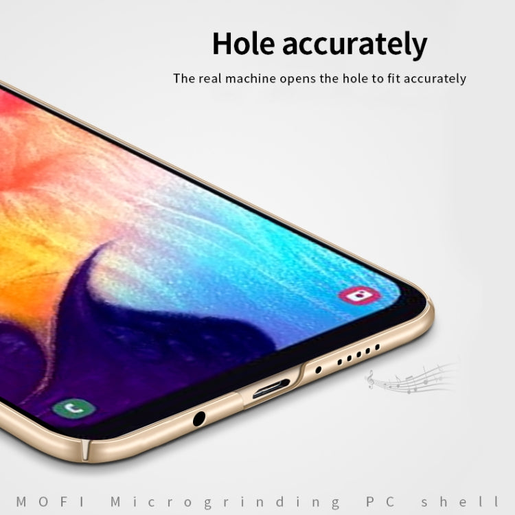 For Galaxy A50 MOFI Frosted PC Ultra-thin Hard Case(Blue) - Galaxy Phone Cases by MOFI | Online Shopping South Africa | PMC TechLife