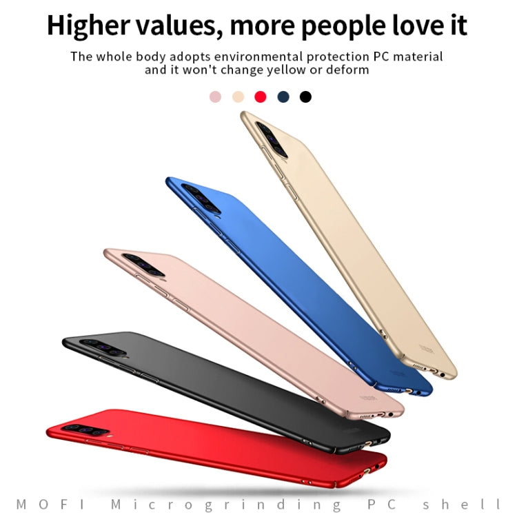 For Galaxy A70 MOFI Frosted PC Ultra-thin Hard Case(Red) - Galaxy Phone Cases by MOFI | Online Shopping South Africa | PMC TechLife | Buy Now Pay Later Mobicred