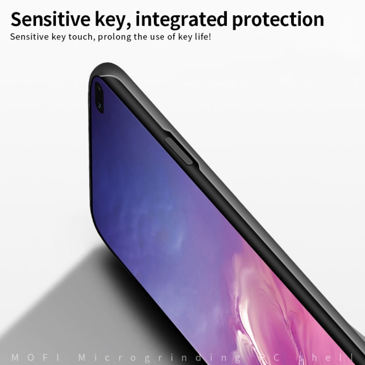For Galaxy S10+ MOFI Frosted PC Ultra-thin Hard Case(Rose gold) - Galaxy Phone Cases by MOFI | Online Shopping South Africa | PMC TechLife | Buy Now Pay Later Mobicred