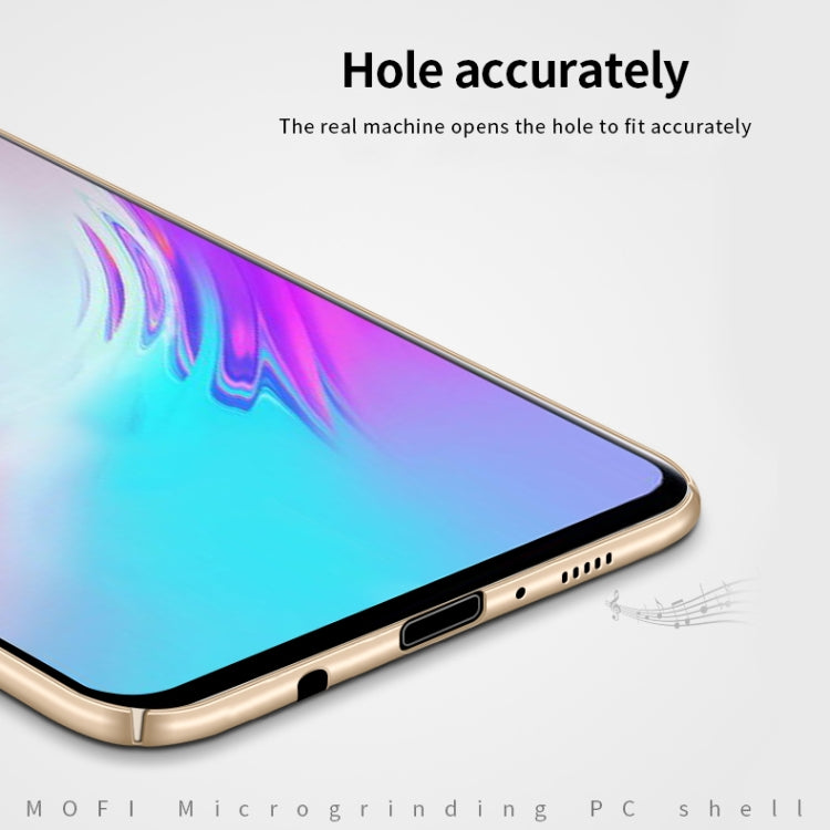 For Galaxy S10 5G MOFI Frosted PC Ultra-thin Hard Case(Gold) - Galaxy Phone Cases by MOFI | Online Shopping South Africa | PMC TechLife | Buy Now Pay Later Mobicred