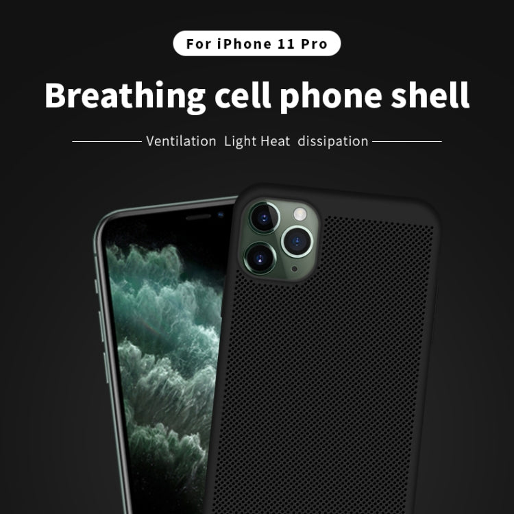 For iPhone 11 Pro MOFI Breathable PC Ultra-thin All-inclusive Protective Case(Blue) - iPhone 11 Pro Cases by MOFI | Online Shopping South Africa | PMC TechLife