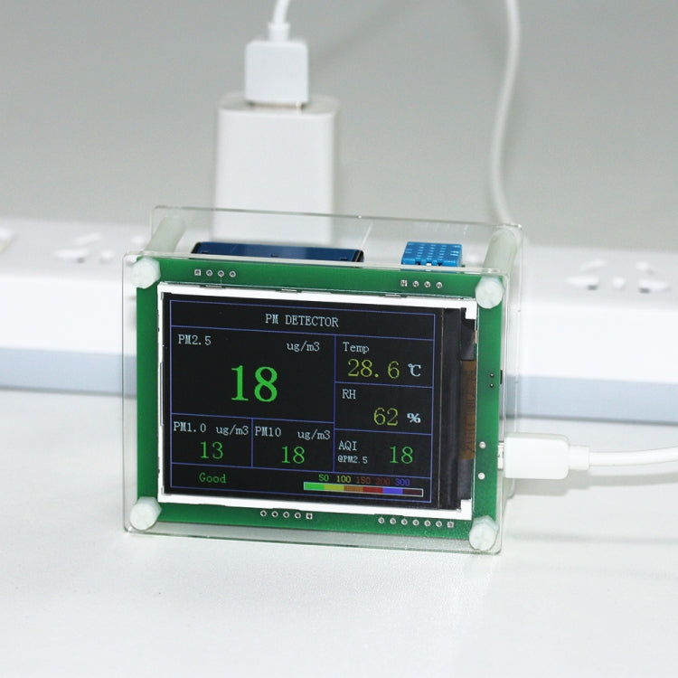 PMS5003  Car PM2.5 Detector Tester Meter Air Quality Monitor Home Car Office Outdoors Gas Thermometer Analysis - Indoor Thermometer by PMC TechLife | Online Shopping South Africa | PMC TechLife