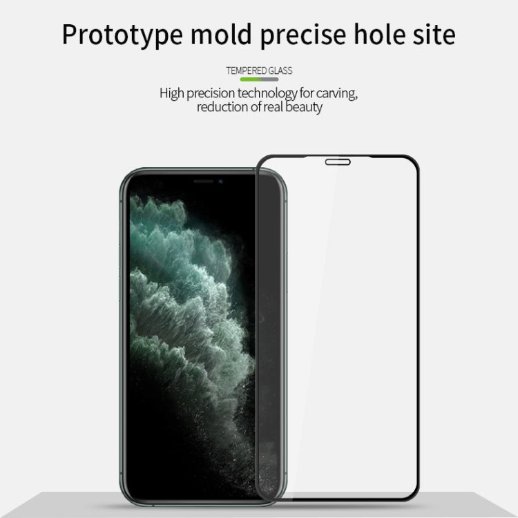 For iPhone 11 Pro MOFI 9H 3D Explosion-proof Curved Screen Tempered Glass Film(Black) - iPhone 11 Pro Tempered Glass by MOFI | Online Shopping South Africa | PMC Jewellery