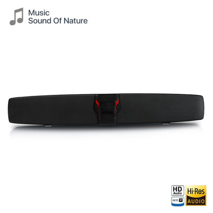 New Rixing NR7017 TWS Portable 10W Stereo Surround Soundbar Bluetooth Speaker with Microphone(Blue) - Desktop Speaker by NewRixing | Online Shopping South Africa | PMC Jewellery | Buy Now Pay Later Mobicred