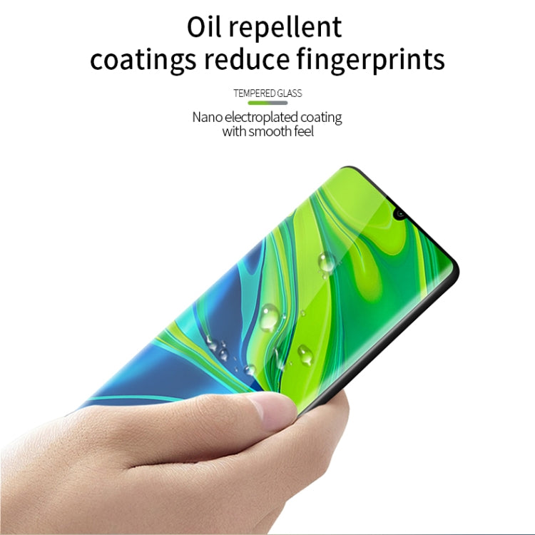 For Xiaomi CC9 Pro / Xiaomi Note10 MOFI 9H 3D Explosion Proof Thermal Bending Full Screen Covered With Tempered Glass Film(Black) -  by MOFI | Online Shopping South Africa | PMC Jewellery | Buy Now Pay Later Mobicred