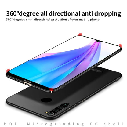 For Xiaomi RedMi Note8T MOFI Frosted PC Ultra-thin Hard Case(Black) - Xiaomi Cases by MOFI | Online Shopping South Africa | PMC Jewellery