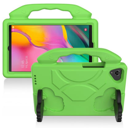 For Samsung Galaxy Tab A 8.0 2019 / T290 Thumb Bracket EVA Shockproof Tablet Case(Green) - Other Galaxy Tab PC by PMC Jewellery | Online Shopping South Africa | PMC Jewellery