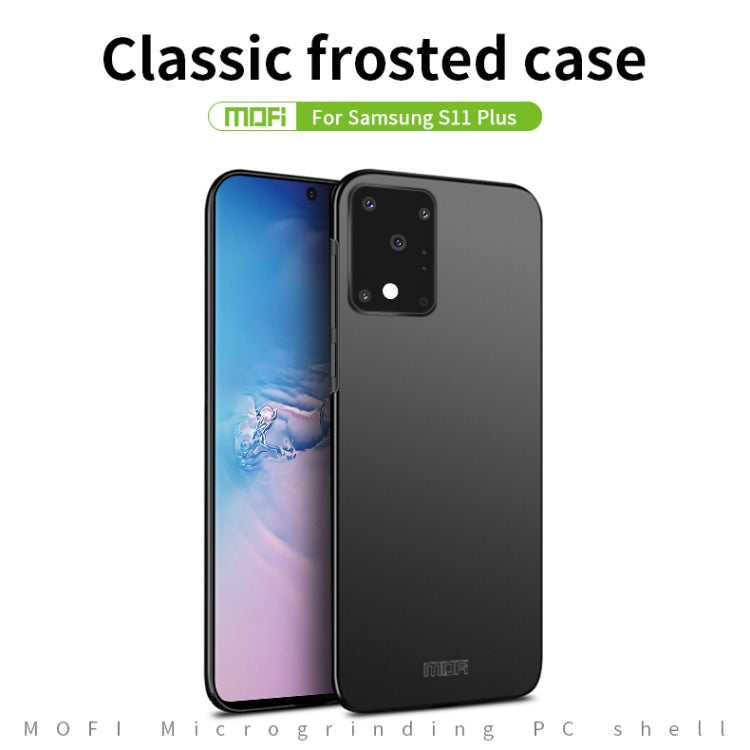 For Galaxy S20 Ultra MOFI Frosted PC Ultra-thin Hard Case(Red) - Galaxy Phone Cases by MOFI | Online Shopping South Africa | PMC Jewellery