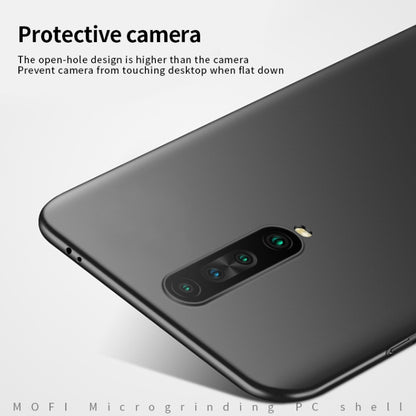 For Xiaomi RedMi K30 MOFI Frosted PC Ultra-thin Hard Case(Black) - Galaxy Phone Cases by MOFI | Online Shopping South Africa | PMC Jewellery