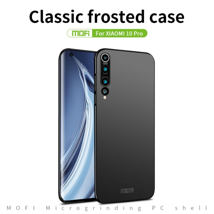 For Xiaomi Mi 10 Pro MOFI Frosted PC Ultra-thin Hard Case(Blue) - free shipping - PMC TechLife - Order now!