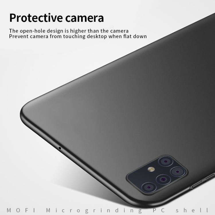 For Galaxy A51 MOFI Frosted PC Ultra-thin Hard Case(Blue) - Galaxy Phone Cases by MOFI | Online Shopping South Africa | PMC TechLife