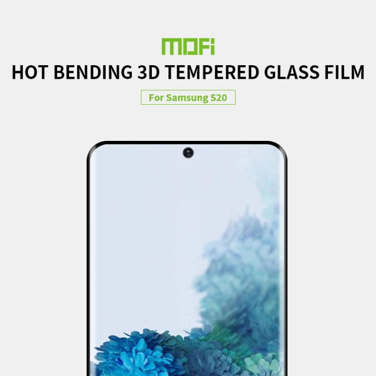 For Galaxy S20 MOFI 9H 3D Explosion Proof Thermal Bending Full Screen Covered Tempered Glass Film - Galaxy Tempered Glass by MOFI | Online Shopping South Africa | PMC Jewellery