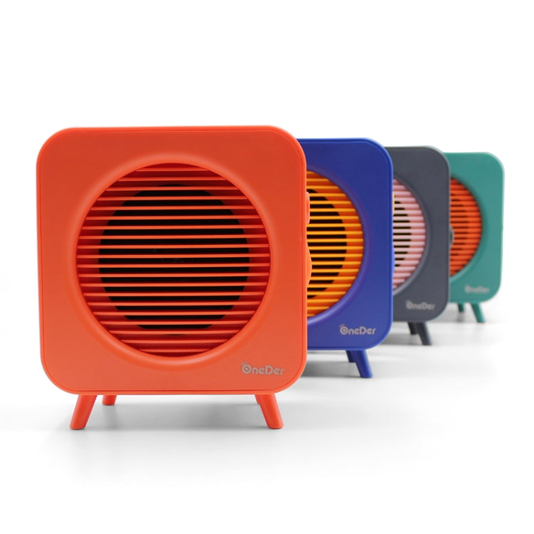Oneder V9 Fabric Portable Wireless Bluetooth Speaker Portable Card Subwoofer Creative Gift Mini Speaker(Orange) - free shipping - PMC Jewellery - Order now!