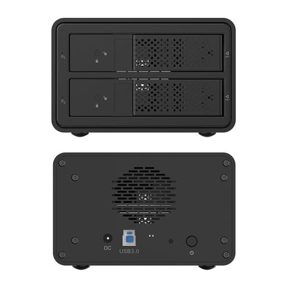 ORICO 9528U3 3.5-Inch External Hard Drive Enclosure(Black) - HDD Enclosure by ORICO | Online Shopping South Africa | PMC Jewellery | Buy Now Pay Later Mobicred