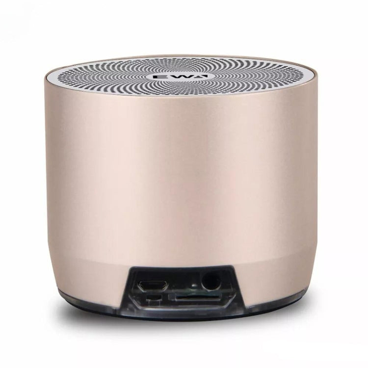 EWA A3 Mini Speakers 8W 3D Stereo Music Surround Wireless Bluetooth Speakers  Portable  Sound Bass Support TF Cards USB(Gold) - Desktop Speaker by EWA | Online Shopping South Africa | PMC Jewellery | Buy Now Pay Later Mobicred