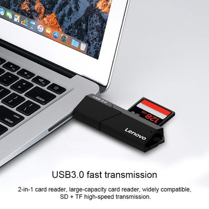Lenovo D204 USB3.0 Two in One Card Reader -  by Lenovo | Online Shopping South Africa | PMC Jewellery | Buy Now Pay Later Mobicred