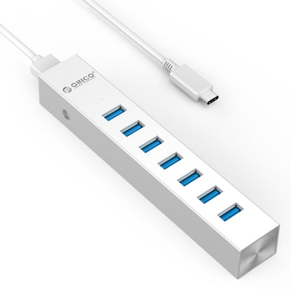 ORICO ASH7-U3 Aluminum Alloy 7 Ports USB 3.0 HUB - USB 3.0 HUB by ORICO | Online Shopping South Africa | PMC Jewellery | Buy Now Pay Later Mobicred