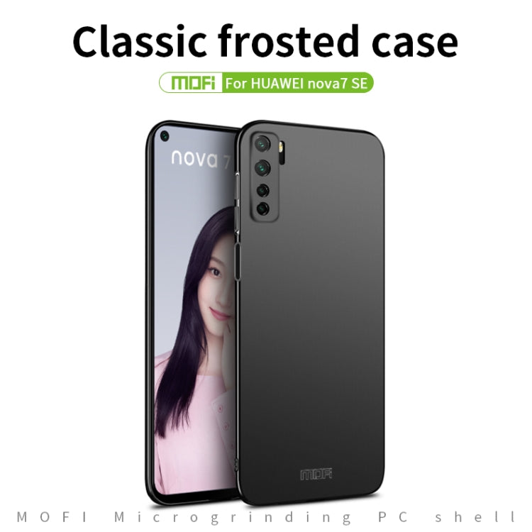 For Huawei Nova 7 SE MOFI Frosted PC Ultra-thin Hard Case(Red) - Huawei Cases by MOFI | Online Shopping South Africa | PMC TechLife | Buy Now Pay Later Mobicred