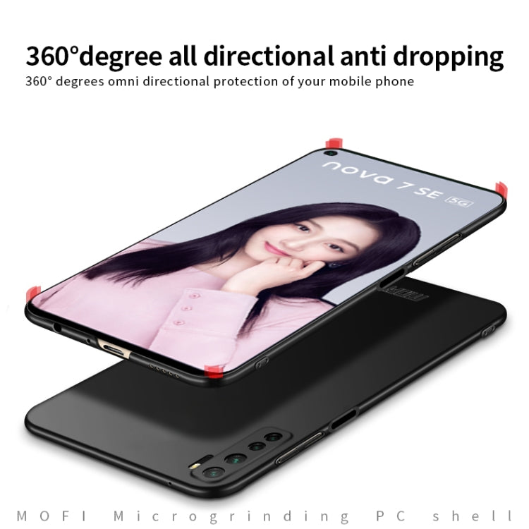 For Huawei Nova 7 SE MOFI Frosted PC Ultra-thin Hard Case(Red) - Huawei Cases by MOFI | Online Shopping South Africa | PMC TechLife | Buy Now Pay Later Mobicred