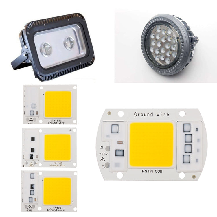 High Power 220V LED FloodlightCool/Warm White COB LED Chip IP65 Smart IC Driver Lamp(15W warm white) - Celling Lights & Chandeliers by PMC Jewellery | Online Shopping South Africa | PMC Jewellery | Buy Now Pay Later Mobicred