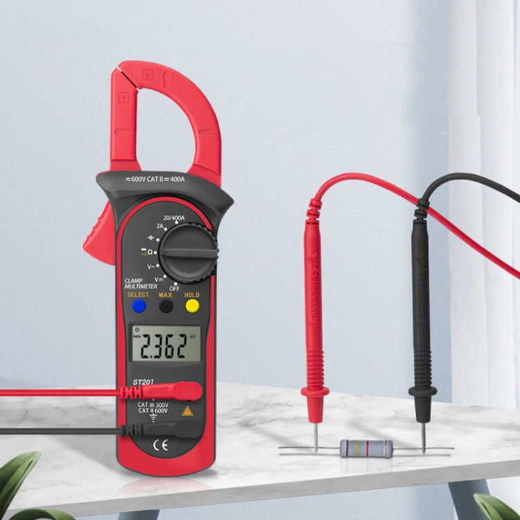 ANENG ST201 AC And DC Digital Clamp Multimeter Voltage And Current Measuring Instrument Tester( Blue) - free shipping - PMC Jewellery - Order now!