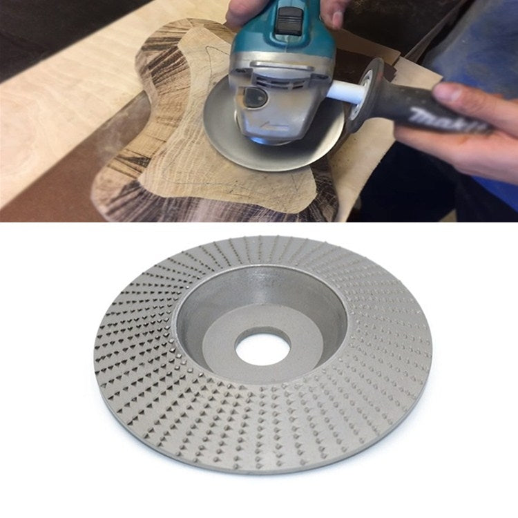 Woodworking Sanding Thorn Disk Angle Grinder Thorn Disk Plastic Grinding Disk Polishing Disk, Style:Bevel(Silver) - Abrasive Tools & Accessories by PMC TechLife | Online Shopping South Africa | PMC TechLife | Buy Now Pay Later Mobicred