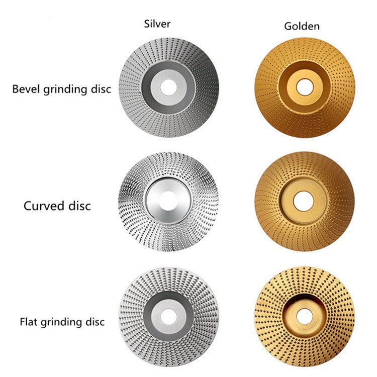 Woodworking Sanding Thorn Disk Angle Grinder Thorn Disk Plastic Grinding Disk Polishing Disk, Style:Arc(Gold) - Abrasive Tools & Accessories by PMC TechLife | Online Shopping South Africa | PMC TechLife | Buy Now Pay Later Mobicred