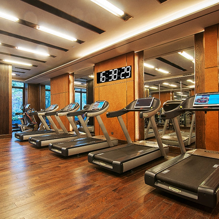 Multifunctional LED Wall Clock Creative Digital Clock, Style:Sealed Box Remote Control(White Font) - free shipping - PMc TechLife - Order now!