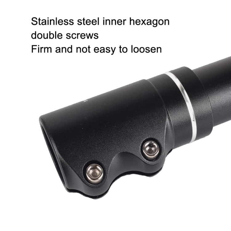 FMFXTR Mountain Bike Handlebar Aluminum Alloy Height Increaser, Increase Height:17.5cm(Black) - Bicycle Grips by FMFXTR | Online Shopping South Africa | PMC TechLife | Buy Now Pay Later Mobicred