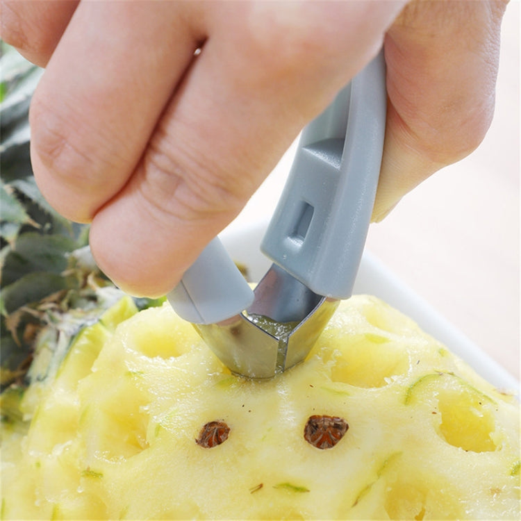 Pineapple Remover Clip Gadget Kitchen Tool Strawberry Shelling Machine(Gray) - Food Clips & Clips by PMC Jewellery | Online Shopping South Africa | PMC Jewellery | Buy Now Pay Later Mobicred