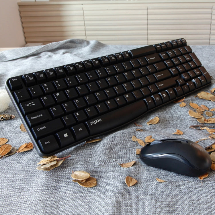 Rapoo X1800S 2.4GHz Wireless Keyboard and Mouse Set(White) - free shipping - PMC Jewellery - Order now!
