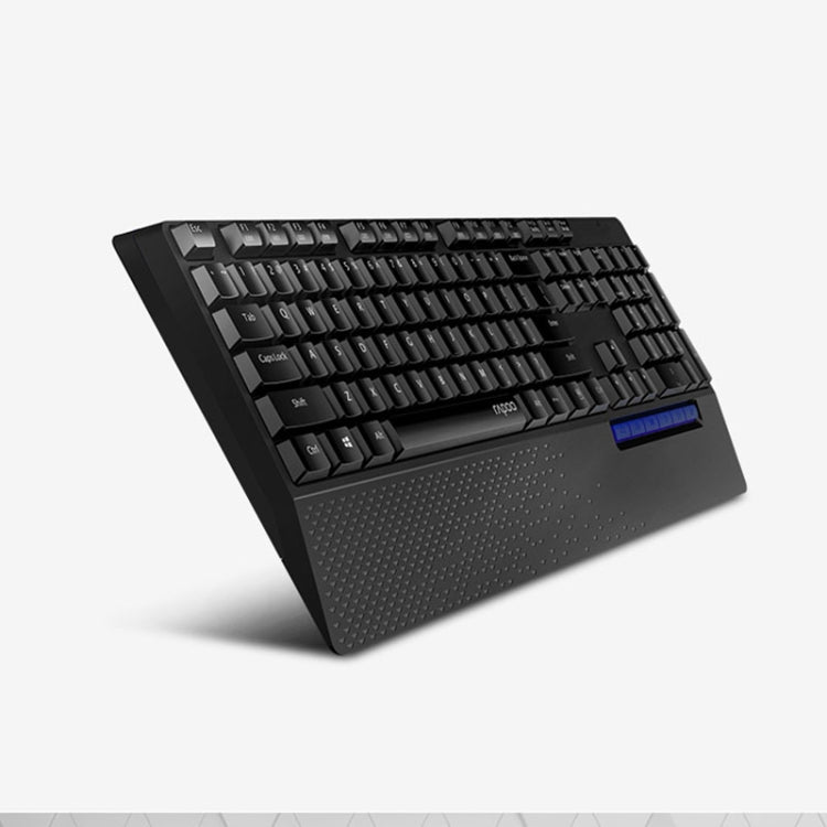 Rapoo 1860Pro Lightweight Portable Computer Notebook Office Home 2.4G Wireless High-efficiency Energy-saving Wireless Optical Keyboard and Mouse Set(Black) - Wireless Keyboard by Rapoo | Online Shopping South Africa | PMC Jewellery | Buy Now Pay Later Mobicred