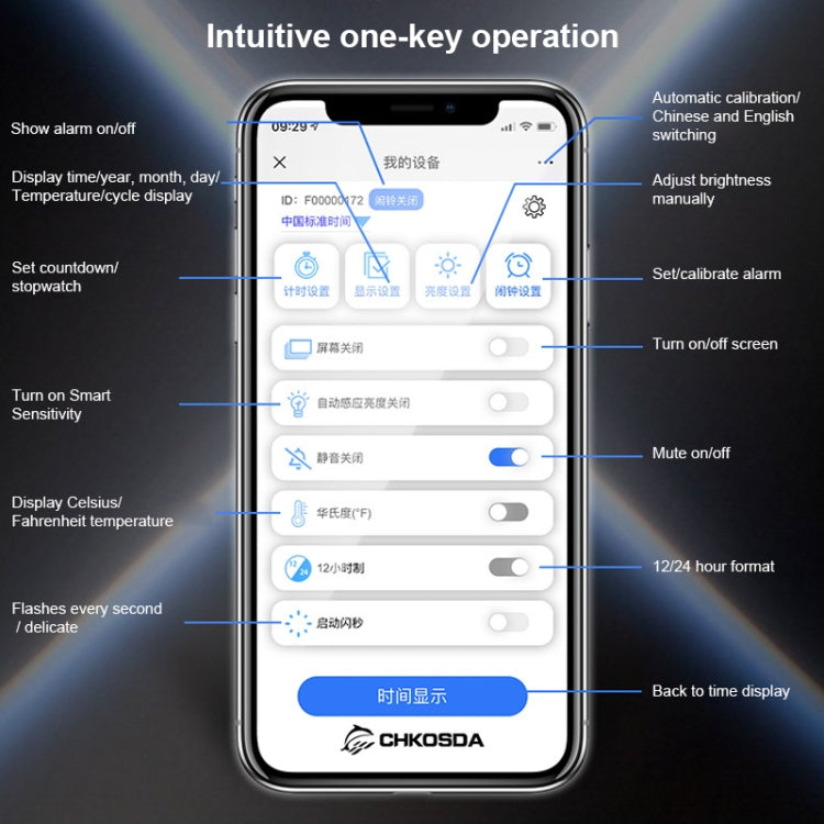 Creative LED Digital Wall Clock Multi-function WIFI Clock, Style:6 Bit Sealed Box WIFI(White) - Wall Clock by PMc TechLife | Online Shopping South Africa | PMc TechLife | Buy Now Pay Later Mobicred