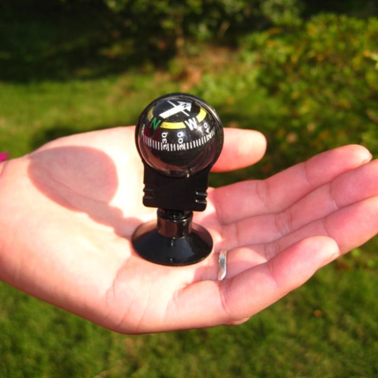 Pocket Ball Compass Instrument Navigation Compass Outdoor Hiking Car Black Compass - Clocks & Car Meters by PMC TechLife | Online Shopping South Africa | PMC TechLife | Buy Now Pay Later Mobicred