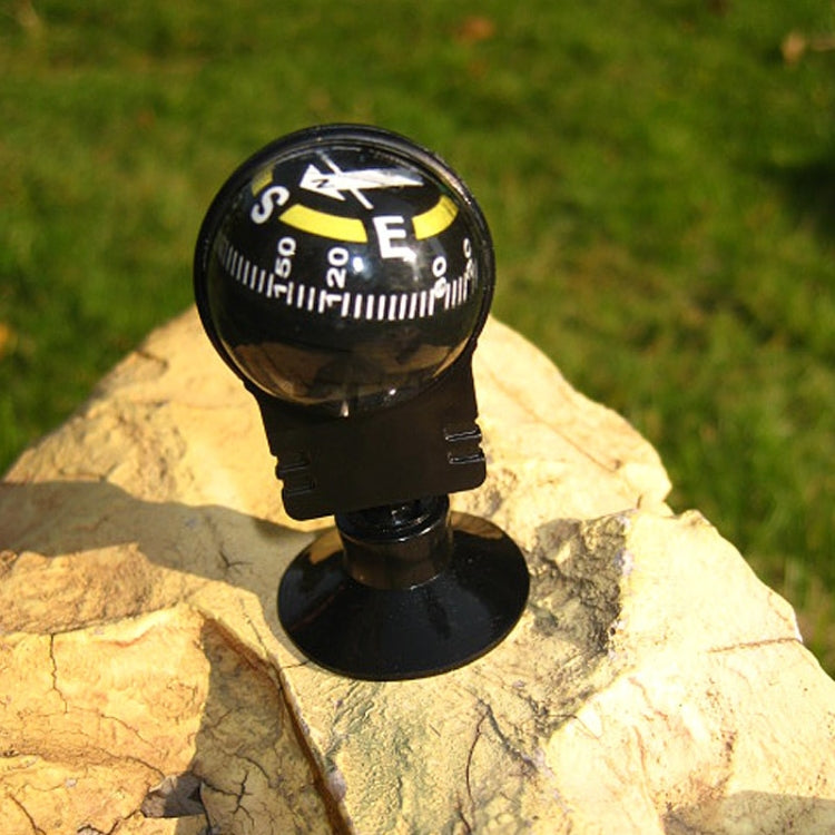 Pocket Ball Compass Instrument Navigation Compass Outdoor Hiking Car Black Compass - Clocks & Car Meters by PMC TechLife | Online Shopping South Africa | PMC TechLife | Buy Now Pay Later Mobicred