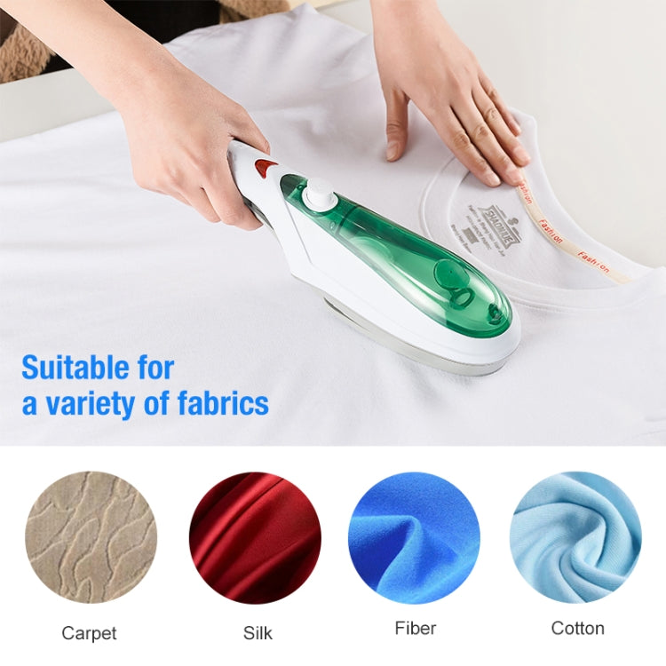 Handheld Garment Steamer Brush Portable Clothes Steam Iron, EU Plug 220V(Blue) - free shipping - PMC TechLife - Order now!