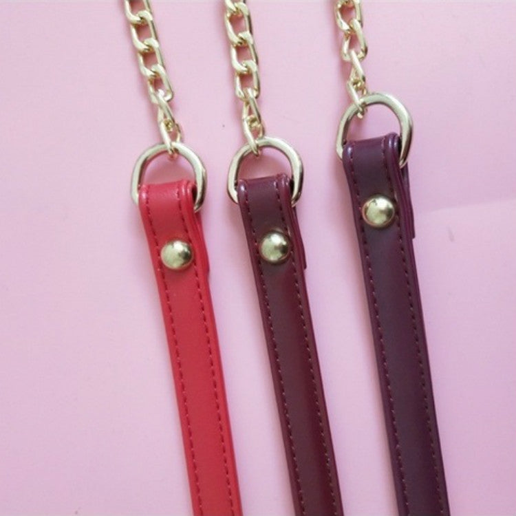 Women Bag PU Leather Chain Long Shoulder Strap Bag Accessories(White) - Accessories by PMC TechLife | Online Shopping South Africa | PMC TechLife | Buy Now Pay Later Mobicred
