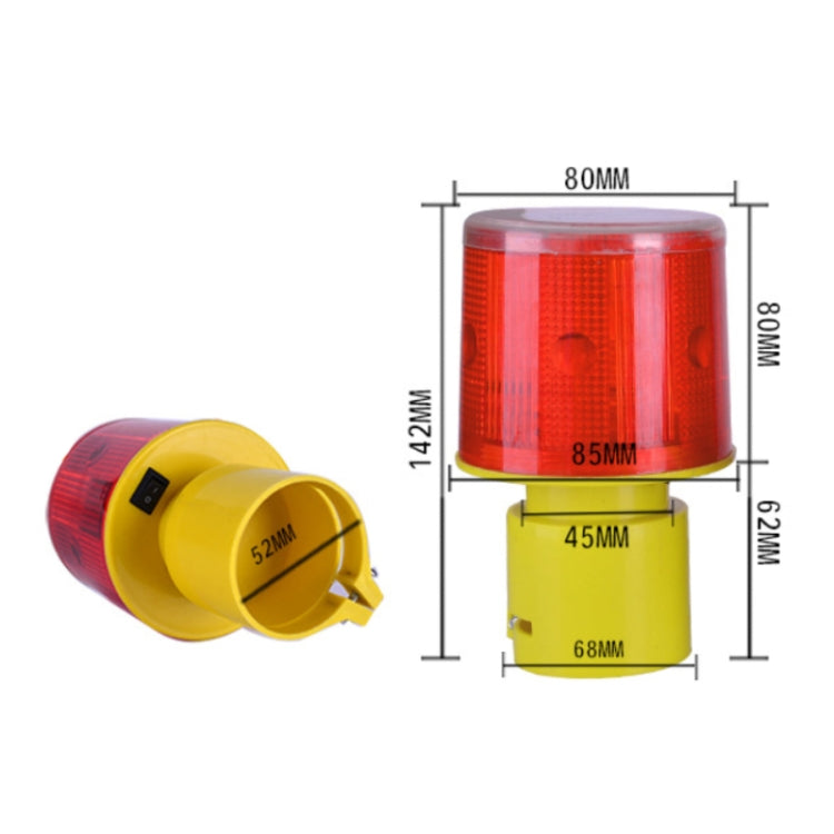 Night Solar Warning Construction Safety Warn Flash Lights Signal Light(Sleeve) - Warning Lights by PMC TechLife | Online Shopping South Africa | PMC TechLife | Buy Now Pay Later Mobicred