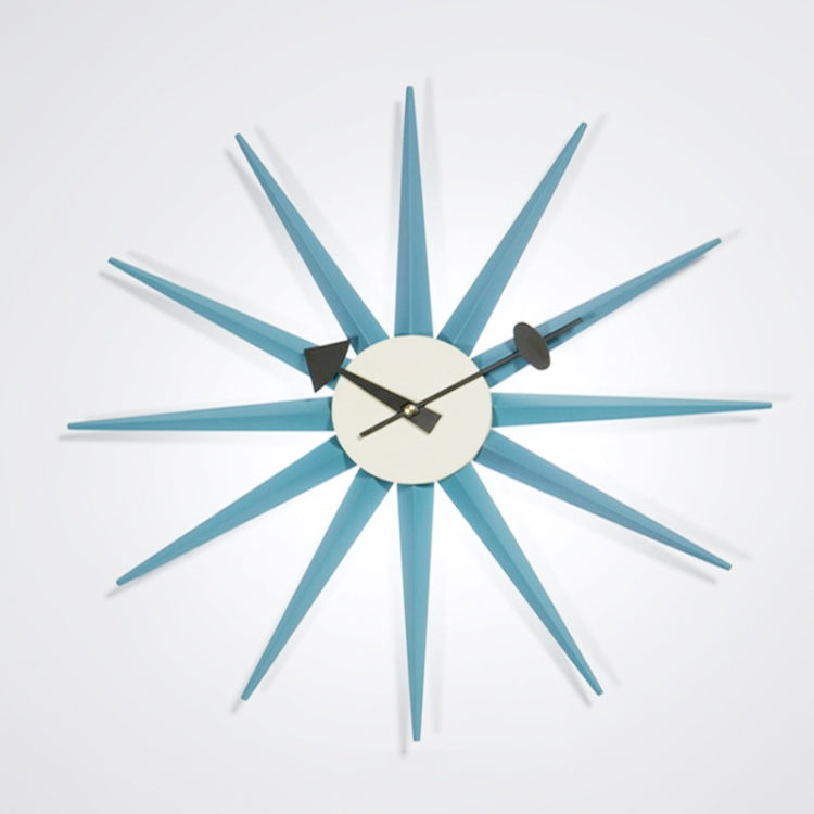 48cm Simple Modern Sun Clock Creative Home Accessories Wall Clock(Blue Pole) - Wall Clock by PMc TechLife | Online Shopping South Africa | PMc TechLife | Buy Now Pay Later Mobicred