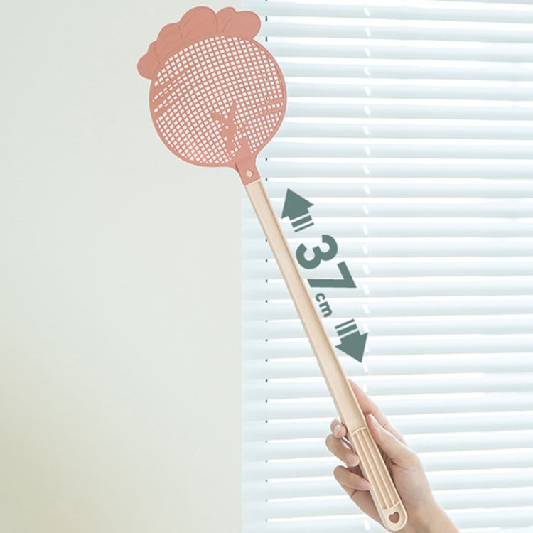 Summer Plastic Fly Swatter Flycatcher, Style:Lollipop Pattern(Dark Light Gray) - Fly Swatter by PMC Jewellery | Online Shopping South Africa | PMC Jewellery | Buy Now Pay Later Mobicred