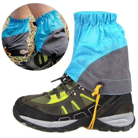 Outdoor Mountaineering Sandproof Waterproof Tearproof Legging Protective Case(Blue) - Mountaineering Outfit by PMC Jewellery | Online Shopping South Africa | PMC Jewellery | Buy Now Pay Later Mobicred